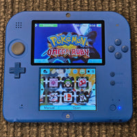NINTENDO 2DS CONSOLE - BLUE & BLACK
