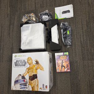 Xbox 360 Star Wars Limited Edition R2D2 Slim Console - *LIKE NEW CONDITION* (Still In Bags!)