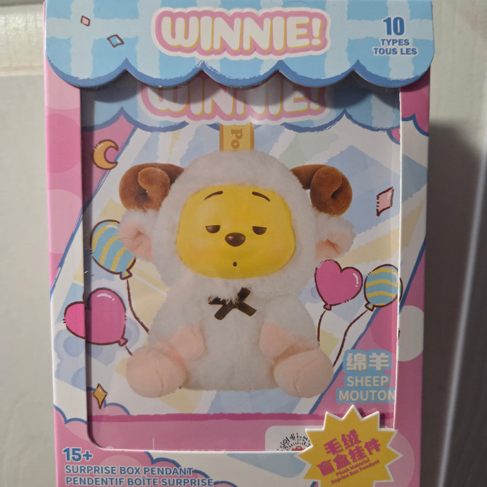 AUTHENTIC WINNIE THE POOH PLUSH PENDANT - SHEEP CONFIRMED