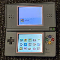 NINTENDO DS LITE CONSOLE W/ DS PICO CARTRIDGE - SUPER FAMICOM SHELL [NEW BOTTOM SCREEN!] *AMAZING CONDITION!*

