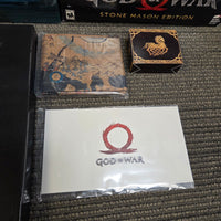 PS4 - GOD OF WAR 4 (2018) COLLECTOR'S EDITION COMPLETE W/ GAME [STONE MASON EDITION]
