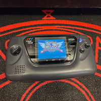 Sega Game Gear Console (New Caps + Glass Screen Cover) - GameGear *Beautiful Condition*