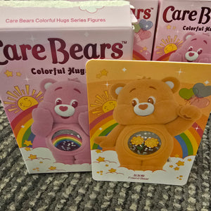 OFFICIAL/AUTHENTIC CARE BEARS BY POPMART COLORFUL HUGS: FRIEND BEAR (1 OPENED BOX)