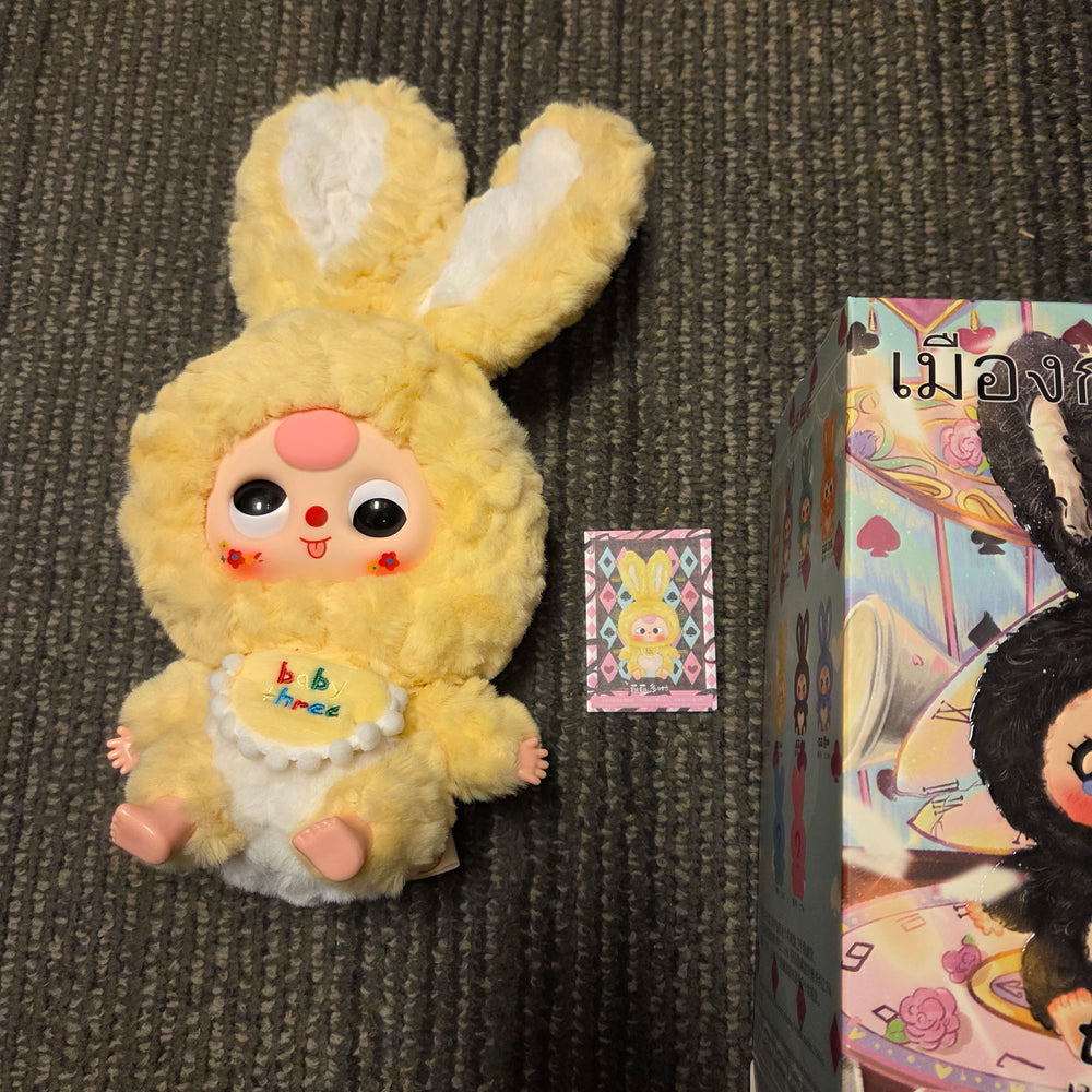 BABY THREE - Lily Rabbit Town - CONFIRMED YELLOW BUNNY - BB3