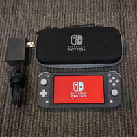 NINTENDO SWITCH LITE CONSOLE - GRAY W/ CASE!

