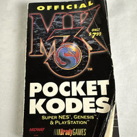 GAME GUIDES - MORAL KOMBAT 3 POCKET KODES [BRADY]