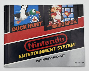 NES MANUALS - DUCK HUNT/SUPER MARIO BROS