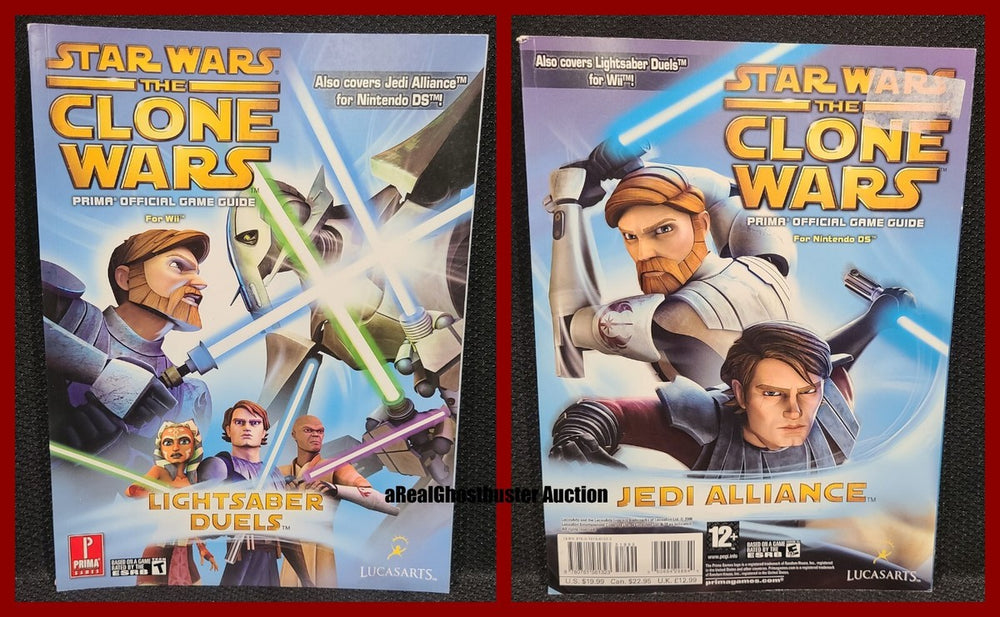 GAME GUIDES - STAR WARS THE CLONE WARS JEDI ALLIANCE + LIGHTSABER DUELS [PRIMA]