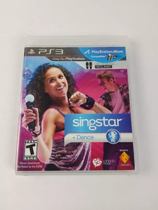 PS3 - SINGSTAR + DANCE [CIB, NO USB MICROPHONES]