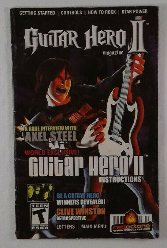 PS2 Manuals - Guitar Hero 2