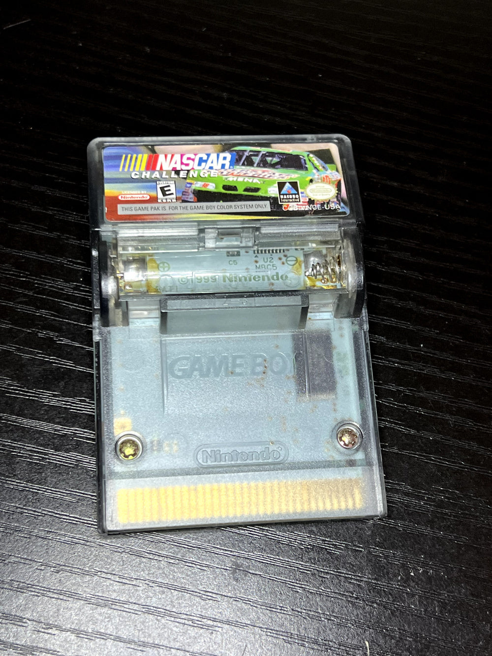 GBC - NASCAR CHALLENGE [CART ONLY, NO BATTERY COVER]