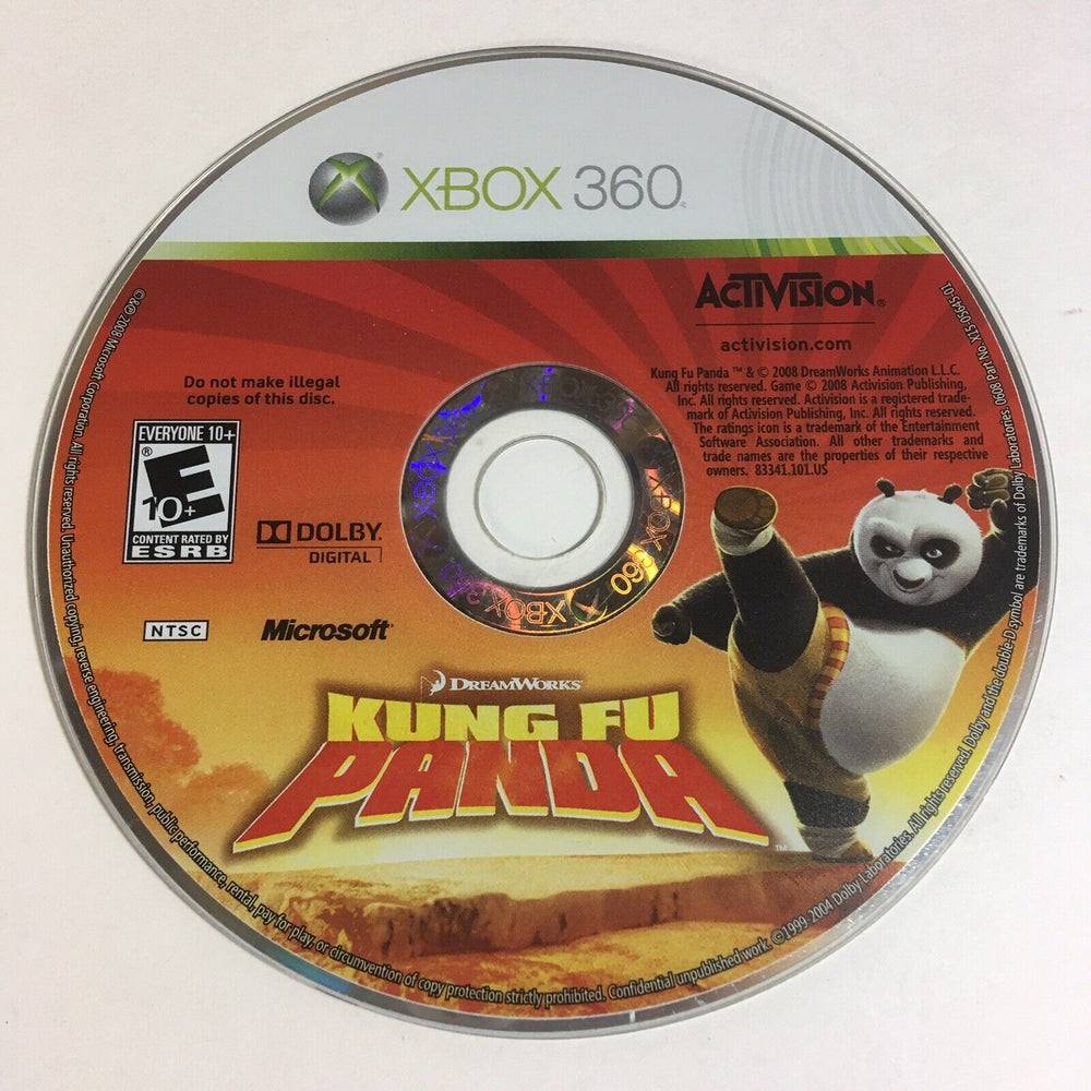 XBOX 360 - KUNG FU PANDA {LOOSE}