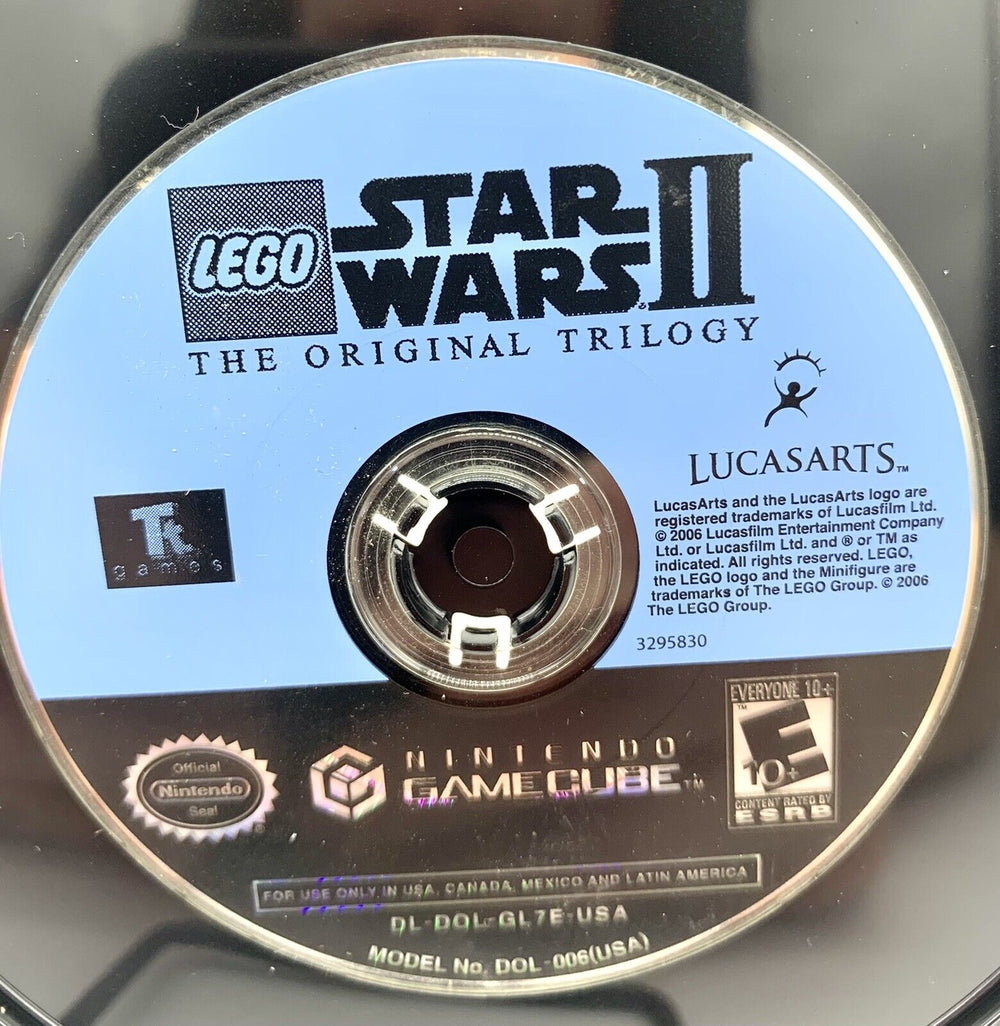 GAMECUBE - LEGO STAR WARS 2: THE ORIGINAL TRILOGY {LOOSE}
