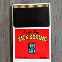 TURBOGRAFX 16 - ANDRE PANZA KICK BOZING [LOOSE]
