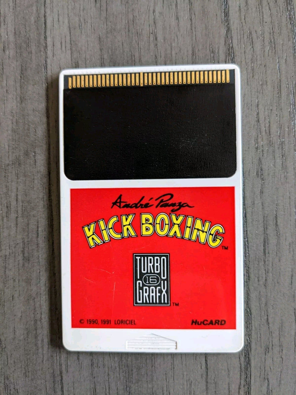 TURBOGRAFX 16 - ANDRE PANZA KICK BOZING [LOOSE]