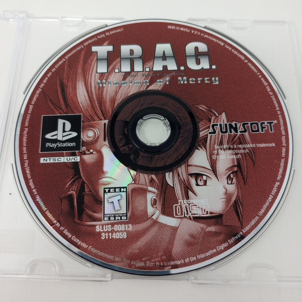PLAYSTATION - T.R.A.G. TACTICAL RESCUE ASSAULT GROUP: MISSION OF MERCY [LOOSE DISC]