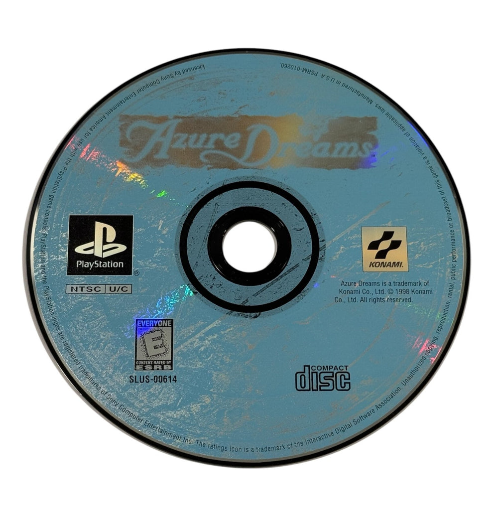PS1 - AZURE DREAMS [LOOSE DISC]