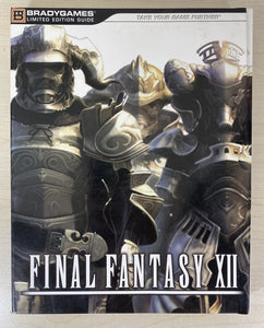GAME GUIDES - FINAL FANTASY XII LIMITED EDITION W/ ART BOOK (BRADYGAMES)