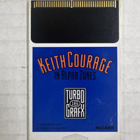 TURBOGRAFX 16 - KEITH COURAGE IN ALPHA ZONES [LOOSE]