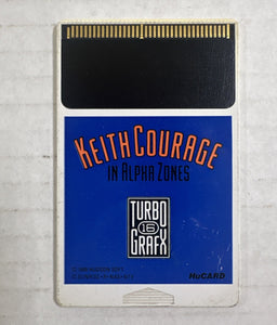 TURBOGRAFX 16 - KEITH COURAGE IN ALPHA ZONES [LOOSE]