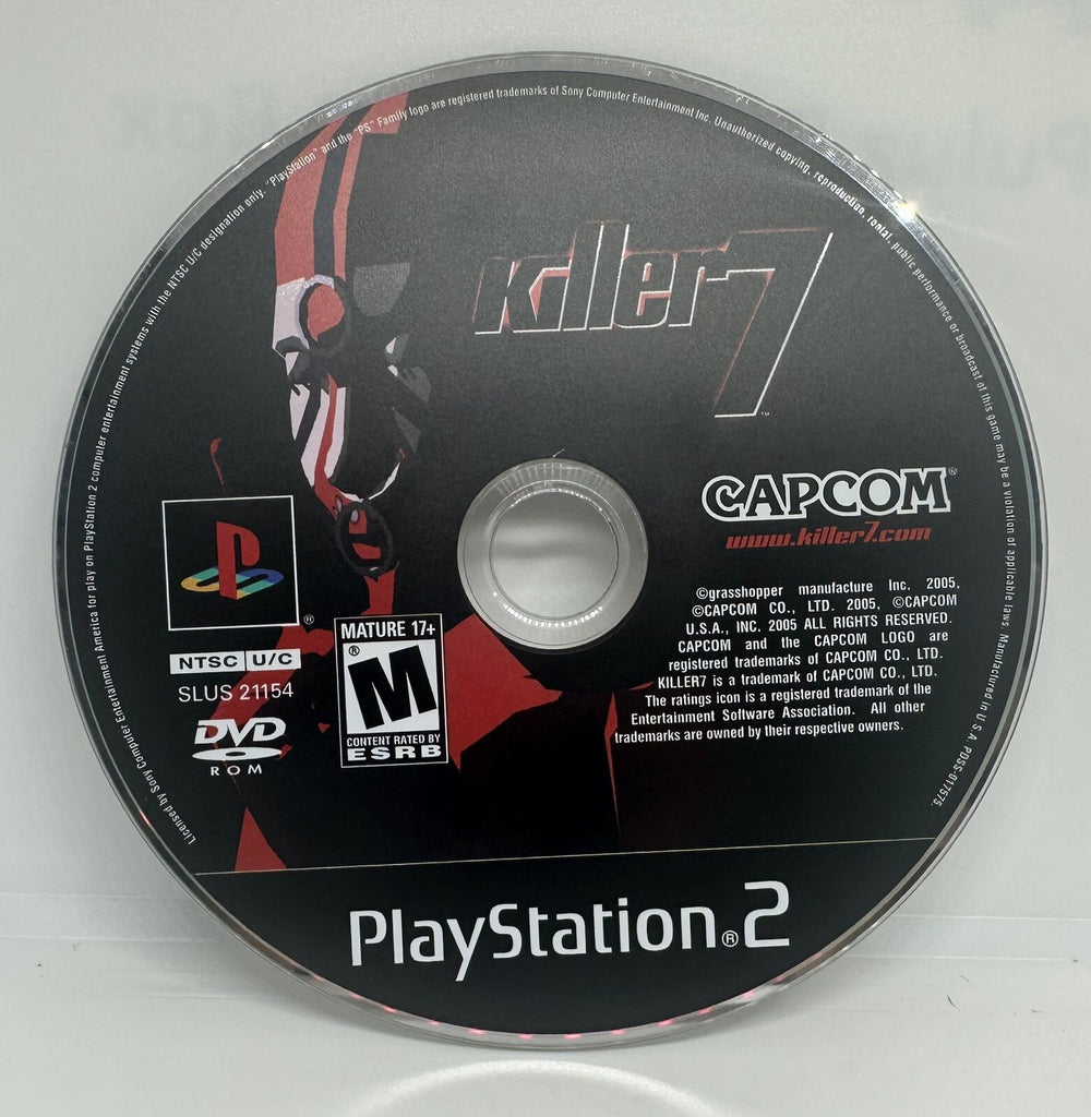 PLAYSTATION 2 - KILLER 7 [LOOSE DISC]