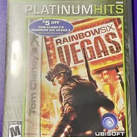 XBOX 360 - RAINBOW SIX VEGAS (PLATINUM HITS) {NO MANUAL}