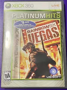 XBOX 360 - RAINBOW SIX VEGAS (PLATINUM HITS) {NO MANUAL}