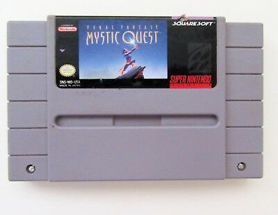 SNES - Final Fantasy Mystic Quest [FAINT SHARPIE ON FRONT]