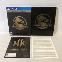 PS4 - MORTAL KOMBAT 11 PREMIUM EDITION STEELBOOK