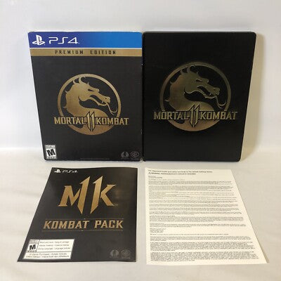 PS4 - MORTAL KOMBAT 11 PREMIUM EDITION STEELBOOK
