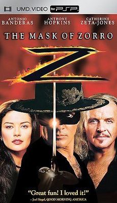 PSP - THE MASK OF ZORRO [UMD MOVIE]