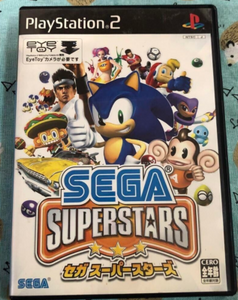 PLAYSTATION 2 - SEGA SUPERSTARS (EYETOY VER.) [CIB, JP IMPORT]