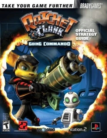 GAME GUIDES - RATCHET AND CLANK GOING COMMANDO (BRADY)