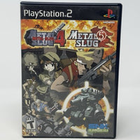 Playstation 2 - Metal Slug 4 & Metal Slug 5 {CIB}