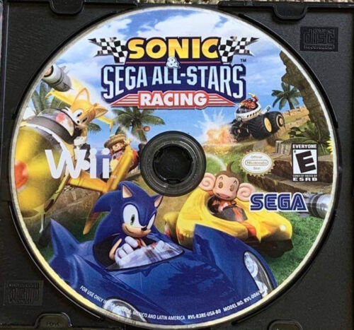 Wii - Sonic & Sega All-Stars Racing {LOOSE}