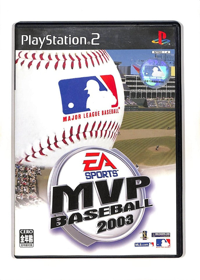 PLAYSTATION 2 - MVP BASEBALL 2003 [CIB, JP IMPORT]