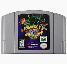 N64 - Rampage 2: Universal Tour [CART ONLY]