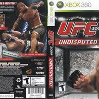 XBOX 360 - UFC 2009 UNDISPUTED {CIB}