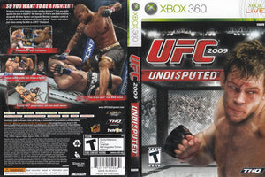 XBOX 360 - UFC 2009 UNDISPUTED {CIB}