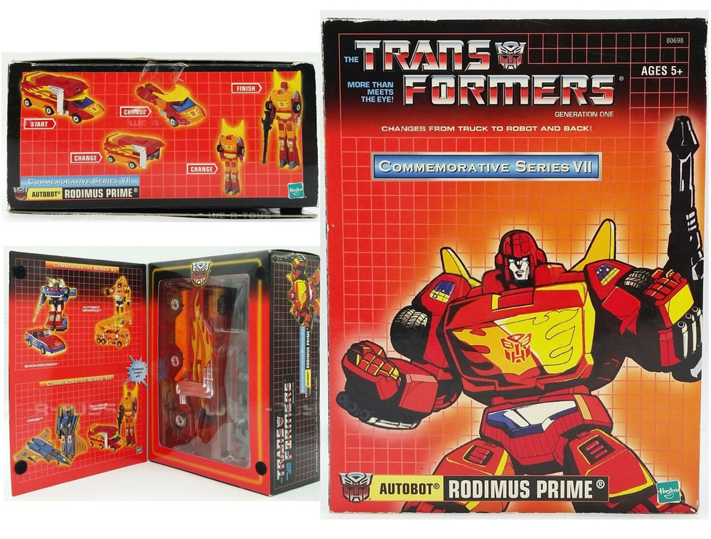 Transformers G1 Commemorative Series VII Rodimus Prime