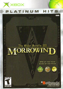 XBOX - The Elder Scrolls 3 Morrowind {CIB, WITH MANUAL/MAP} {PLATINUM HITS}