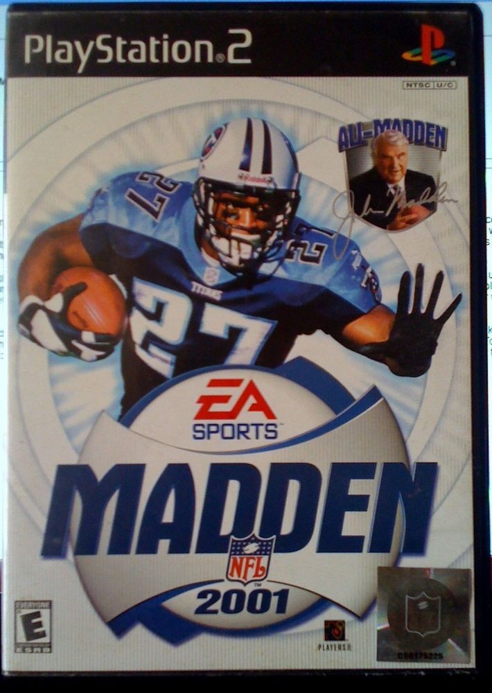 Madden nfl online 2001 ps2