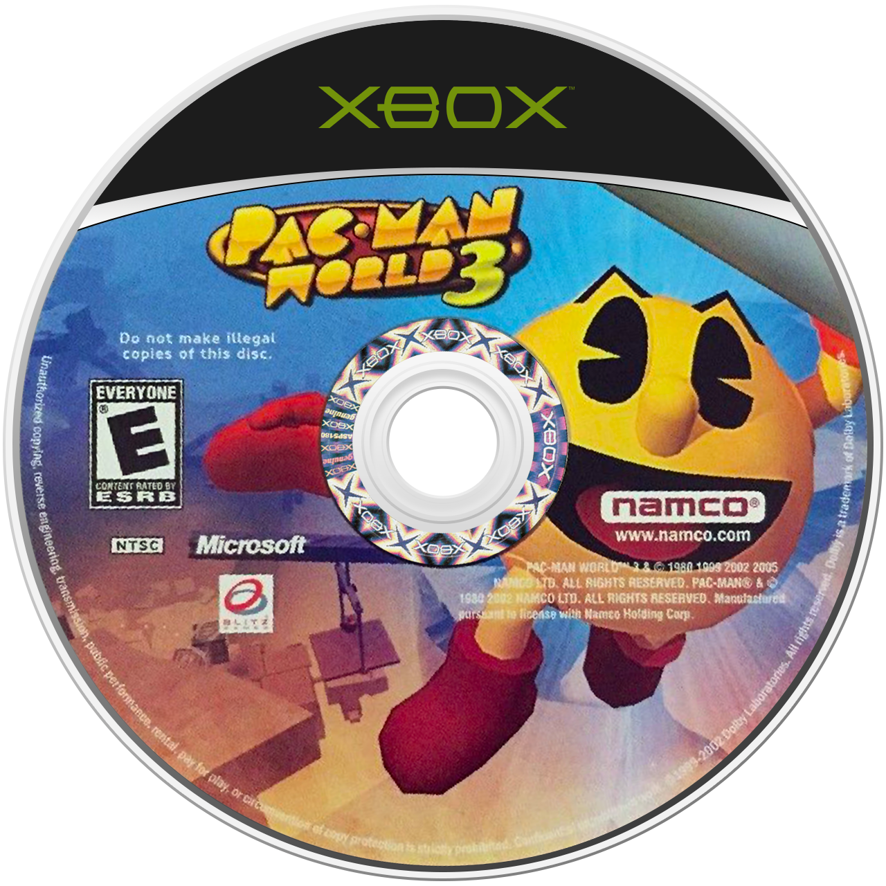 Pac man world 3 xbox best sale 360