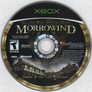 XBOX - The Elder Scrolls 3: Morrowind {GOTY}