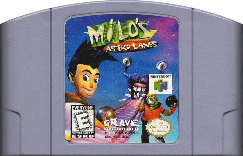 N64 - MILO'S ASTRO LANES [CART ONLY]