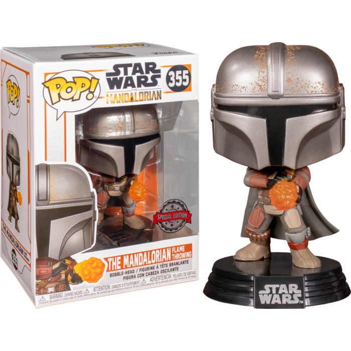 Funko POP! The Mandalorian (Flame Throwing) #355