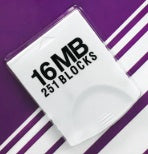 Gamecube & Wii Memory Card 16MB 251 Blocks