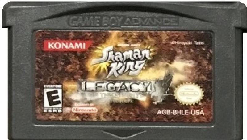 GBA - SHAMAN KING LEGACY OF SPIRITS SPRINTING WOLF {LOOSE}