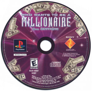 PLAYSTATION - Who Wants to be a Millionaire 2nd Edition {DISC ONLY}