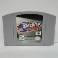 N64 - Wayne Gretzky's 3D Hockey [BLOCKBUSTER STICKER ON BACK LABEL]